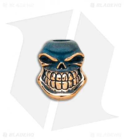 A-EDC Beads "Yorick" Skull Lanyard Bead - Bronze 3 A-EDC Beads "Yorick" Skull Lanyard Bead - Bronze