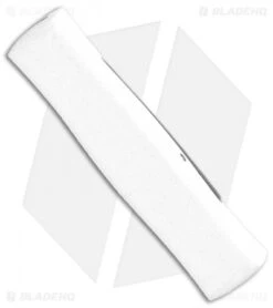 AKC Minion Concord Spear Point OTF Automatic Knife White/Black (2.4" Satin) -Knife Discount Store AKC 007 Mini Concord OTF Auto White Black Satin BHQ 135712 jr side