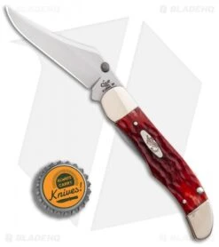 Case Kickstart Mid-Folding Hunter Assisted Knife Dark Red Jig Bone (61265AC CV) 9 Case Kickstart Mid-Folding Hunter Assisted Knife Dark Red Jig Bone (61265AC CV) -Knife Discount Store Assisted Opener Dark Red Bone Jig Mid Hunter Clip BHQ 86870 er bottlecap