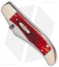 Case Kickstart Mid-Folding Hunter Assisted Knife Dark Red Jig Bone (61265AC CV) 8 Case Kickstart Mid-Folding Hunter Assisted Knife Dark Red Jig Bone (61265AC CV) -Knife Discount Store Assisted Opener Dark Red Bone Jig Mid Hunter Clip BHQ 86870 er spine