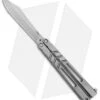 BRS Channel Alpha Beast Balisong Butterfly Knife Titanium (4.5" Stonewash) CHAB 2 BRS Channel Alpha Beast Balisong Butterfly Knife Titanium (4.5" Stonewash) CHAB -Knife Discount Store BRS Channel Alpha Beast Balisong Butterfly Ti SW BHQ 87554 jr