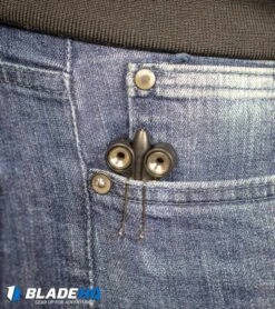 BaliYo By Spyderco Pen Butterfly Flipper (Black) 10 BaliYo By Spyderco Pen Butterfly Flipper (Black) -Knife Discount Store BaliYo by Spyderco Pen Butterfly Flipper Black BHQ 4501 kp in pocket web