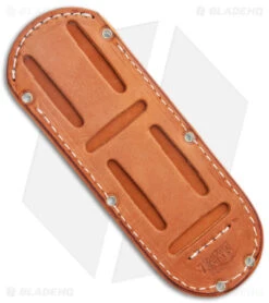 Bark River Classic Drop Point Fixed Blade Knife Green Micarta (3.75" Satin) -Knife Discount Store Bark River Classic Drop Point Fixed Blade Green Micarta Satin BHQ 175402 jr sheath back