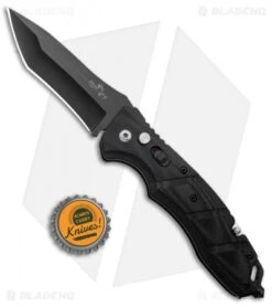Bear OPS Bold Action V Tanto Automatic Rescue Knife Black G-10 (3.75" Black) -Knife Discount Store Bear OPS Bold Action V Tanto Auto Rescue Black G 10 Black AC 510 B4 B BHQ 94475 jr bottlecap