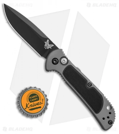 Benchmade 9750BK Mini Coalition Automatic Knife Gray Al/Black G-10 (2.9" Black) 6 Benchmade 9750BK Mini Coalition Automatic Knife Gray Al/Black G-10 (2.9" Black) - Image 4