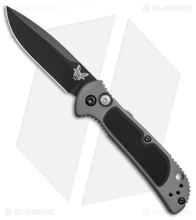 Benchmade 9750BK Mini Coalition Automatic Knife Gray Al/Black G-10 (2.9" Black) 3 Benchmade 9750BK Mini Coalition Automatic Knife Gray Al/Black G-10 (2.9" Black)