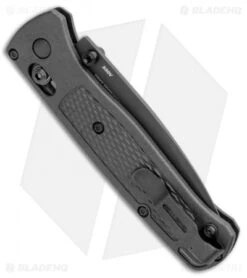 Benchmade Bugout AXIS Lock Knife Black CF-Elite (3.24" Black) 535BK-2 -Knife Discount Store Benchmade Bugout AXIS Lock Black CF Elite TM Black 535BK 2 BHQ 98607 jr side