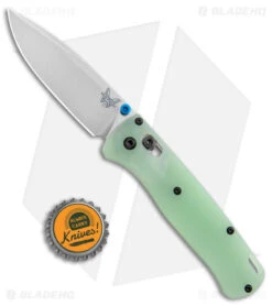 Flytanium Jade G-10 Crossfade + Benchmade Bugout Knife (3.24" Satin) -Knife Discount Store Benchmade Bugout Knife Flytanium Jade G 10 Crossfade Satin BHQ 144992 jr bottlecap