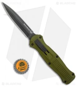 Benchmade Infidel OTF Automatic Knife OD Green (3.91" DLC S30V) Exclusive -Knife Discount Store Benchmade Infidel OTF Auto OD Green DLC Exclusive 3300DLC 1802 BHQ 81491 jr bottlecap