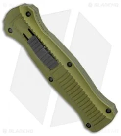 Benchmade Infidel OTF Automatic Knife OD Green (3.91" DLC S30V) Exclusive -Knife Discount Store Benchmade Infidel OTF Auto OD Green DLC Exclusive 3300DLC 1802 BHQ 81491 jr spine