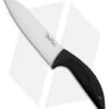 Benchmark Ceramic Chef's Knife Black Polymer (5.75" White) 1 Benchmark Ceramic Chef's Knife Black Polymer (5.75" White) -Knife Discount Store Benchmark Ceramic Chefs Knife Black Polymer White BP 24263 jr