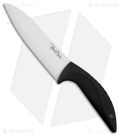 Benchmark Ceramic Chef's Knife Black Polymer (5.75" White) 3 Benchmark Ceramic Chef's Knife Black Polymer (5.75" White)