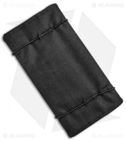 Blade HQ Jumbo Knife Roll Nylon Carry Case - Black W/Door Hooks -Knife Discount Store Blade HQ Jumbo Roll Nylon Carry Case Black with Hooks BHQ 101144 jr back