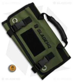 Blade HQ Knife Roll Nylon Carry Case - OD Green -Knife Discount Store Blade HQ Knife Roll Nylon Carry Case OD Green BHQ 88638 td size
