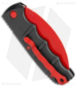 Boker Black Widow Hawkbill Kalashnikov Automatic Knife Black (3.25" Red) -Knife Discount Store Boker Black Widow Hawkbill Kalashnikov Auto Black Red 01KALS70NSOI BHQ 103274 jr side