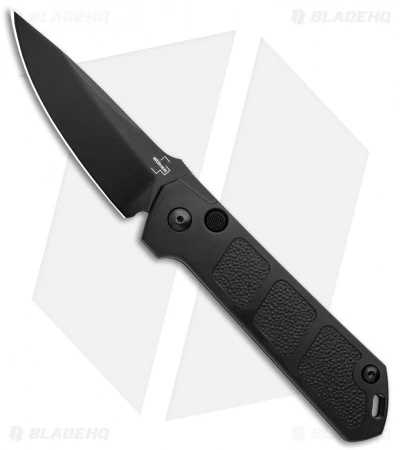 Boker Burnley Kihon Drop Point Automatic Knife (3.25" Black) 3 Boker Burnley Kihon Drop Point Automatic Knife (3.25" Black)