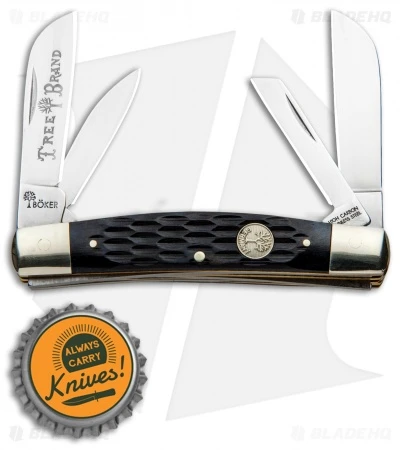 Boker Congress Pocket Knife 3.625" Black Bone 110722 6 Boker Congress Pocket Knife 3.625" Black Bone 110722 - Image 4