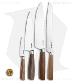 Boker Core 5-Piece Kitchen Knife Set Walnut Wood W/ Freedom Rod Block 23 Boker Core 5-Piece Kitchen Knife Set Walnut Wood W/ Freedom Rod Block -Knife Discount Store Boker Core Set Square 130775SET BHQ 116546 jr bottlecap