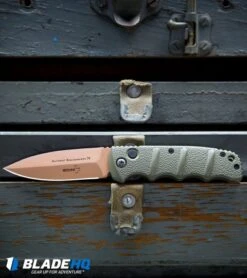 Boker Desert Warrior Kalashnikov Dagger Knife OD Green (3.25" Copper AUS 8) -Knife Discount Store Boker Desert Warrior Kalashnikov Dagger Automatic Knife OD Green Copper BHQ30436 kp tool box 2 web