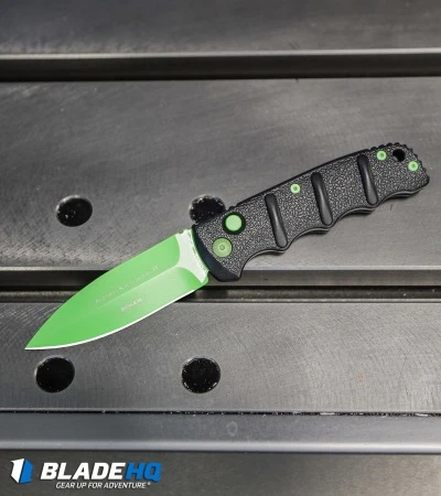 Boker Green Mamba Kalashnikov Dagger Automatic Knife (3.25" Electric Green D2) 7 Boker Green Mamba Kalashnikov Dagger Automatic Knife (3.25" Electric Green D2) - Image 5