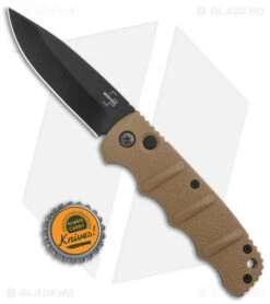 Boker Kalashnikov Drop Point Automatic Knife Coyote Brown (3.25" Black D2) -Knife Discount Store Boker Kalashnikov Auto Coyote D2 Black BHQ 144762 jr bottlecap