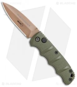 Boker Mini Kalashnikov Desert Warrior Automatic Knife Dagger (2.5" Copper D2)