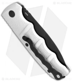 Boker Kalashnikov Dagger Automatic Knife Imperial White (3.25" Black D2) -Knife Discount Store Boker Kalashnikov Dagger Auto White Black 01KALS34N BHQ 75529 jr side 3