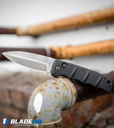 Boker Kalashnikov Limited Edition Dagger Automatic Knife (3.25" Damascus) 9 Boker Kalashnikov Limited Edition Dagger Automatic Knife (3.25" Damascus) - Image 7