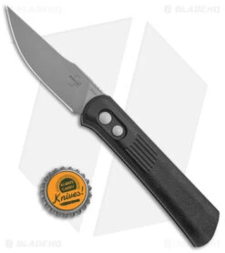 Boker Lundquist Alluvial Automatic Knife Black (3" Satin) 9 Boker Lundquist Alluvial Automatic Knife Black (3" Satin) -Knife Discount Store Boker Lundquist Alluvial Auto Black Aluminum BB BHQ 125067 jr bottlecap