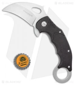 Boker Magnum Dark Claw Liner Lock Karambit Knife Black G-10 (2.75" Stonewash) -Knife Discount Store Boker Magnum Dark Claw Manual Knife Black G 10 BHQ 94422 ns bottlecap