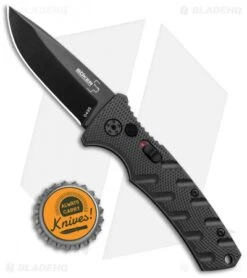 Boker Mini Strike Automatic Knife Black Aluminum (2.6" Black D2) 9 Boker Mini Strike Automatic Knife Black Aluminum (2.6" Black D2) -Knife Discount Store Boker Mini Strike Auto Black Black 01BO436NSOI BHQ 99629 jr bottlecap