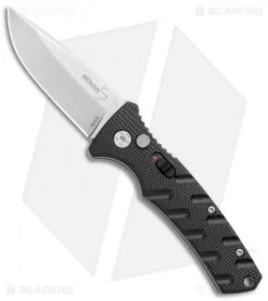 Boker Mini Strike Automatic Knife Black Aluminum (2.6" Stonewash D2)