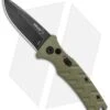 Boker Mini Strike Automatic Knife OD Green Aluminum (2.6" Smokewash D2) -Knife Discount Store Boker Mini Strike Auto OD Green Smokewash 01BO437NSOI BHQ 99630 jr