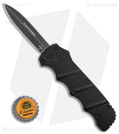 Boker Plus Kalashnikov Dagger OTF Automatic Knife Black Aluminum (3.5" Black SW) 6 Boker Plus Kalashnikov Dagger OTF Automatic Knife Black Aluminum (3.5" Black SW) - Image 4