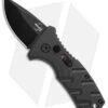 Boker Stubby Strike CA Legal Automatic Knife (1.9" Black D2) -Knife Discount Store Boker Stubby Strike CA Legal Auto Black 01BO441NSOI BHQ 99647 jr