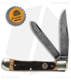 Boker Trapper Pocket Knife 4.25" Beer Barrel W/ Acid Washed Blades 9 Boker Trapper Pocket Knife 4.25" Beer Barrel W/ Acid Washed Blades -Knife Discount Store Boker Trapper Beer Barrel Acid Washed Blades 112525BHQ BHQ 101589 jr bottlecap