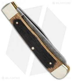 Boker Trapper Pocket Knife 4.25" Beer Barrel W/ Acid Washed Blades 8 Boker Trapper Pocket Knife 4.25" Beer Barrel W/ Acid Washed Blades -Knife Discount Store Boker Trapper Beer Barrel Acid Washed Blades 112525BHQ BHQ 101589 jr side