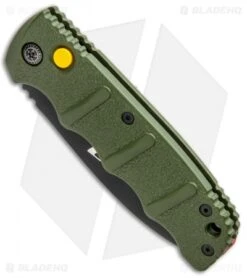 Boker Warhawk Kalashnikov Dagger Automatic Knife Green (3.25" Black D2) -Knife Discount Store Boker Warhawk Kalashnikov Dagger Auto Black 01KALS41NSOI BHQ 92862 jr spine