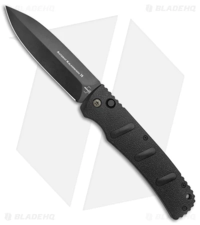 Boker XXL Kalashnikov Exclusive Dagger Automatic Knife (4.75" Black D2) 3 Boker XXL Kalashnikov Exclusive Dagger Automatic Knife (4.75" Black D2)