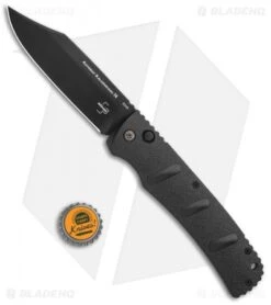 Boker XXL Kalashnikov Bowie Automatic Knife (4.75" Black D2) -Knife Discount Store Boker XXL Kalashnikov Bowie Auto Black BHQ 99623 jr bottlecap