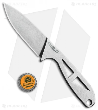 Bradford Knives G-Necker Fixed Blade Neck Knife (2.88" Stonewash) 6 Bradford Knives G-Necker Fixed Blade Neck Knife (2.88" Stonewash) - Image 4