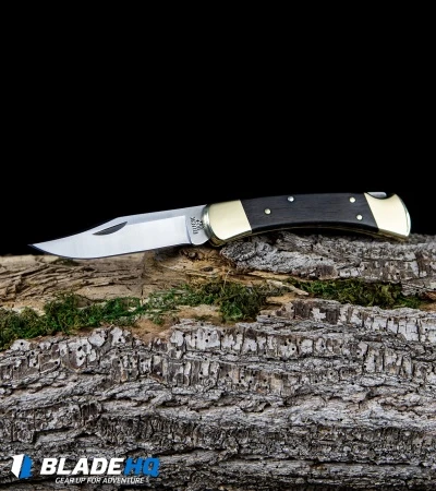 Buck Knives Buck 110 Manual Folding Knife Black Ebony (3.75" Satin) 0110BRS 9 Buck Knives Buck 110 Manual Folding Knife Black Ebony (3.75" Satin) 0110BRS - Image 7