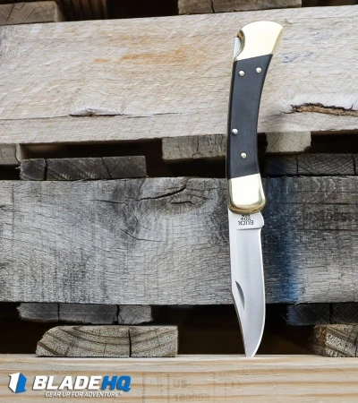 Buck Knives Buck 110 Manual Folding Knife Black Ebony (3.75" Satin) 0110BRS 8 Buck Knives Buck 110 Manual Folding Knife Black Ebony (3.75" Satin) 0110BRS - Image 6