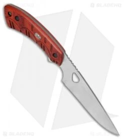 Buck Knives Buck 538 Open Season Small Game Fixed Blade Red Wood (4.25" Satin) 0538RWS -Knife Discount Store Buck 538 Open Season Small Game Fixed Blade Red Wood Satin 0538RWS BHQ 79553 jr spine