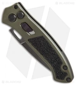 Buck Knives Buck Impact Automatic Knife OD Green (3.125" Black SW) 0898GRS -Knife Discount Store Buck Impact Automatic OD Green black sw 0898GRS BHQ 51277 er spine