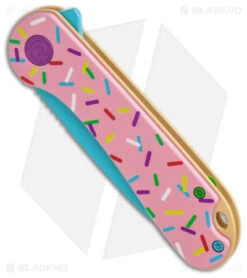 CIVIVI Elementum Dessert Warrior Exclusive Knife Pink G-10 (2.9" Blue D2) Donut -Knife Discount Store CIVIVI Elementum Dessert Warrior LL Pink G 10 Blue BHQ 148967 jr spine