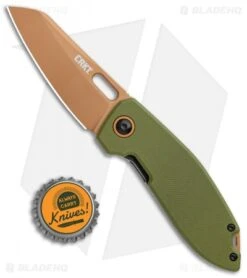 CRKT Burnley Sketch Frame Lock Knife Desert Warrior (2.75" Copper) Exclusive -Knife Discount Store CRKT Burnley Sketch FL Desert Warrior Copper BHQ 110392 jr bottlecap