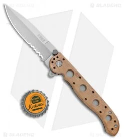 CRKT Carson M16-13ZM Desert Spear Point Flipper Knife (3.5" Bead Blast Serr) -Knife Discount Store CRKT Carson M16 13ZM Desert SP BB Serr BHQ 8981 jr bottlecap