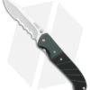 CRKT Ignitor Spring Assisted Knife Black & Green G-10 (3.38" Satin Serr) 6855 -Knife Discount Store CRKT Ignitor SA Black and Green G 10 Satin Serr BHQ 4147 jr