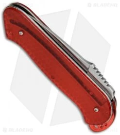 CRKT Rollock Pocket Knife Red Translucent (2.25" Polish) 5202R -Knife Discount Store CRKT Rollock Red Translucent Polish 5202R BHQ 68540 jr spine